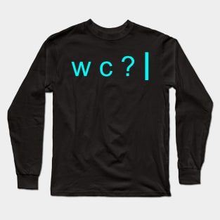 What color? Long Sleeve T-Shirt